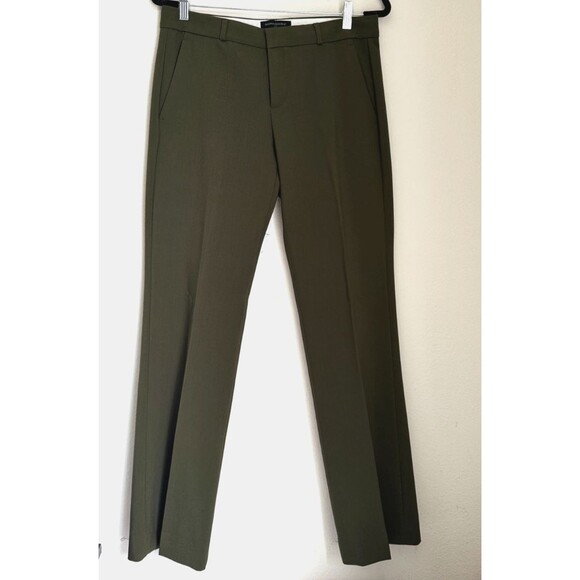 Banana Republic Logan Fit Women’s Dress Pants Size 6 Island Green Bootcut Stretc - Picture 1 of 7
